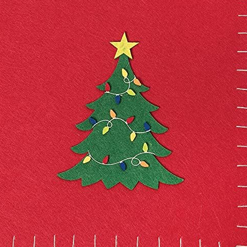 FELT CHRISTMAS TREE PLACEMAT