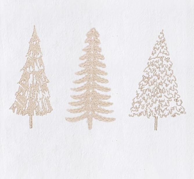 WINTER TREES TOWEL
