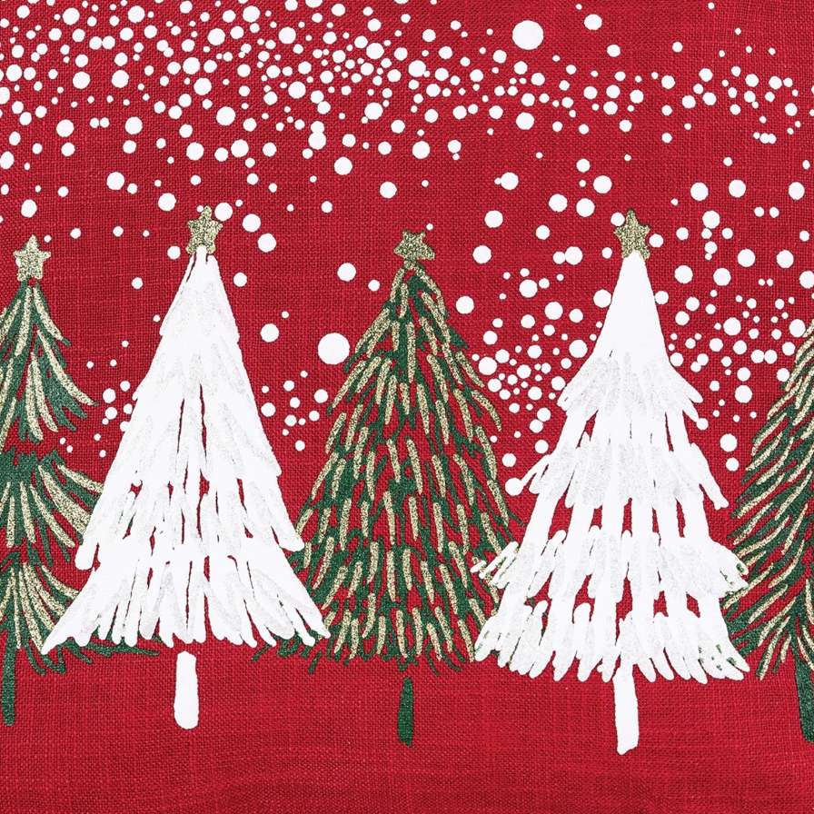 SNOWY TREES PILLOW