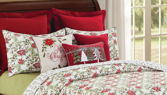SNOWY TREES PILLOW
