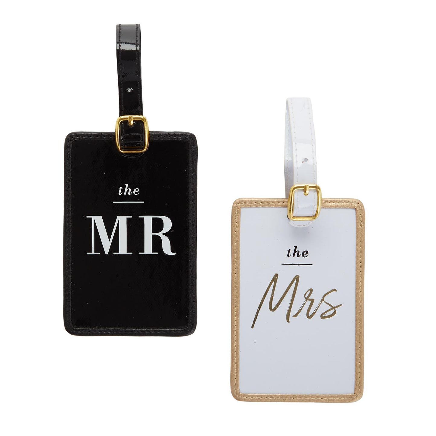 LUGGAGE TAG SET MR. AND MRS.