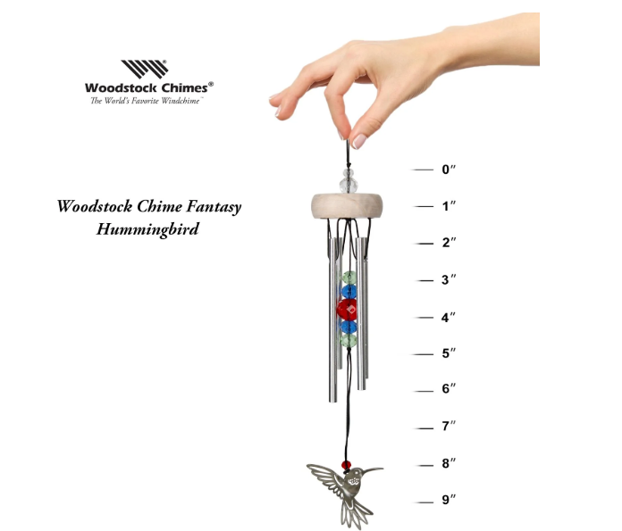 WOODSTOCK CHIME FANTASY-HUMMINGBIRD