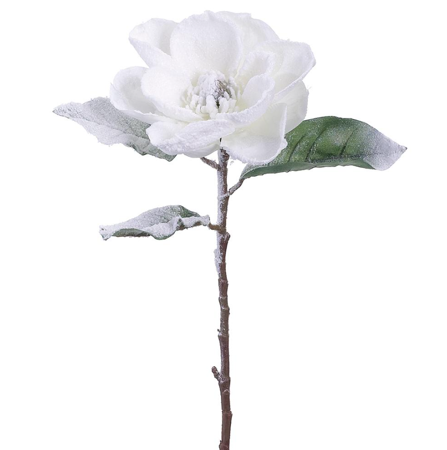 29'' SNOW MAGNOLIA SPRAY SNOW WHITE