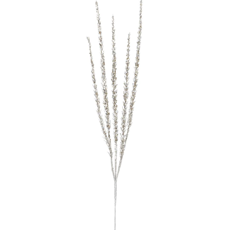 28'' GLITTERED FOXTAIL SPRAY CHAMPAGNE