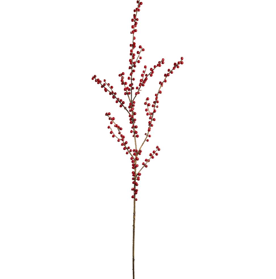 49'' ILEX BERRY SPRAY RED