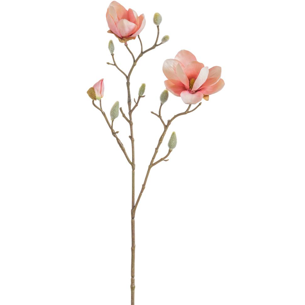 Japanese Magnolia Spray Pink 21''