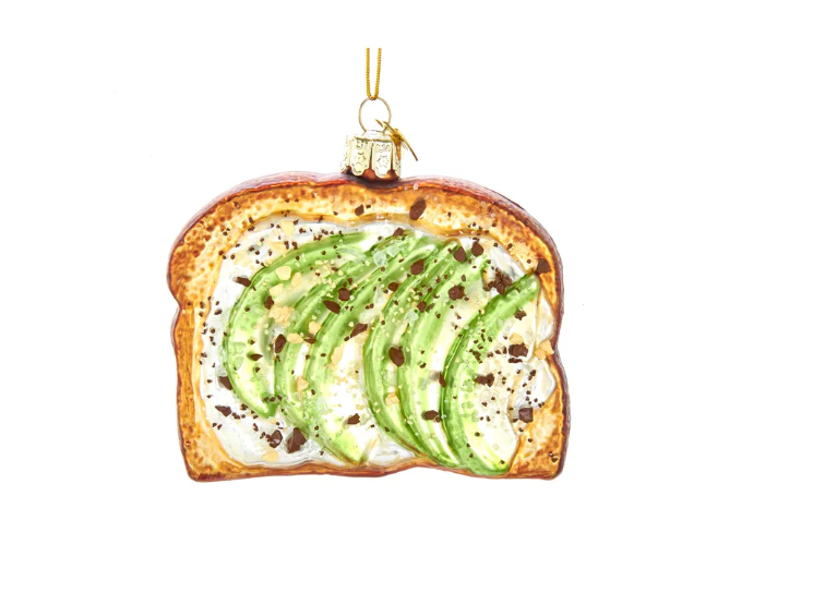 AVOCADO TOAST ORNAMENT