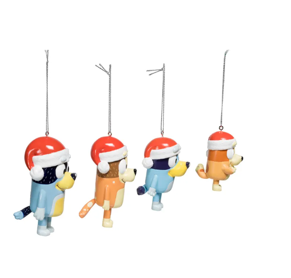 BLUEY+FAMILY ORNAMENT SET