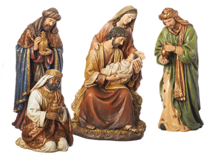 NACIMIENTO DE 4 PIEZAS JOSEPH STUDIO 16''