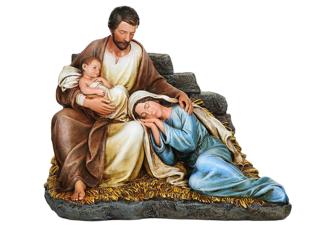 6.7'H SLEEPING MARY WITH BABY