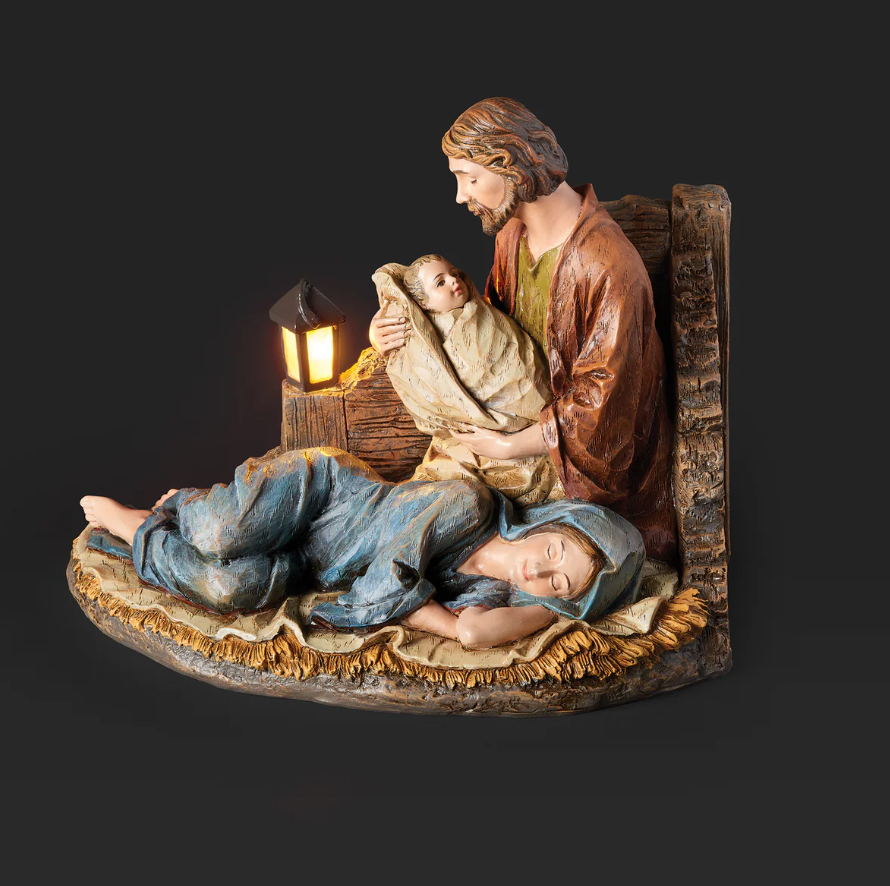 5.7H LIGHTED SLEEPING MARY
