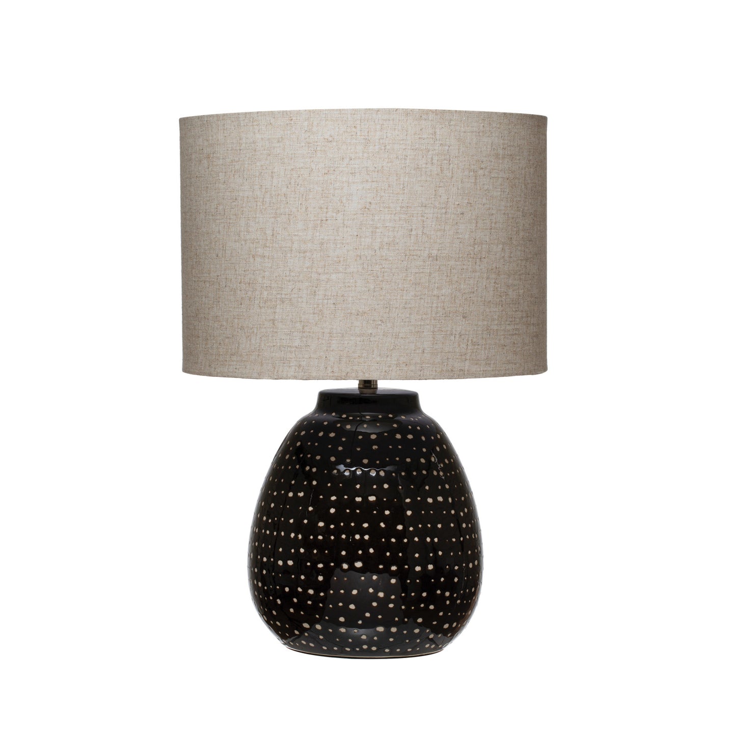 BLACK & WHITE DOTS LAMP