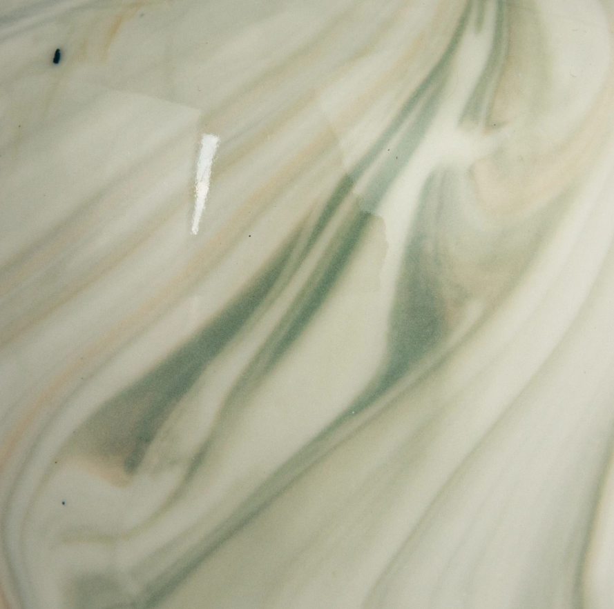 SET ROUND STONEWARE VASES