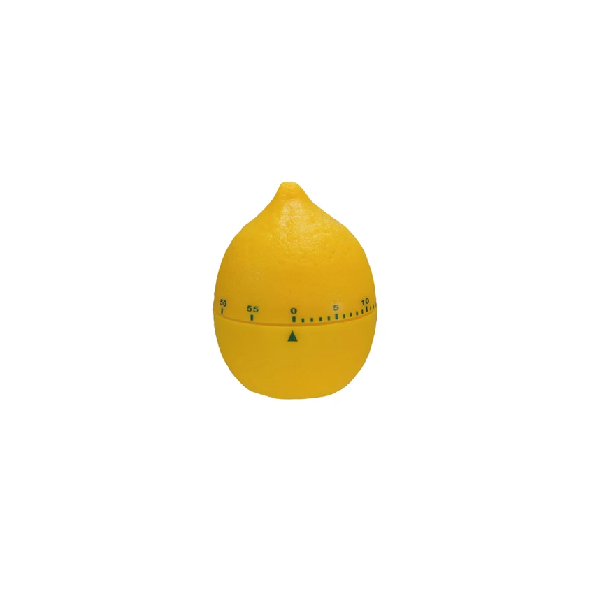 PLASTIC LEMON SHAPED 60MIN TWIST TIMER