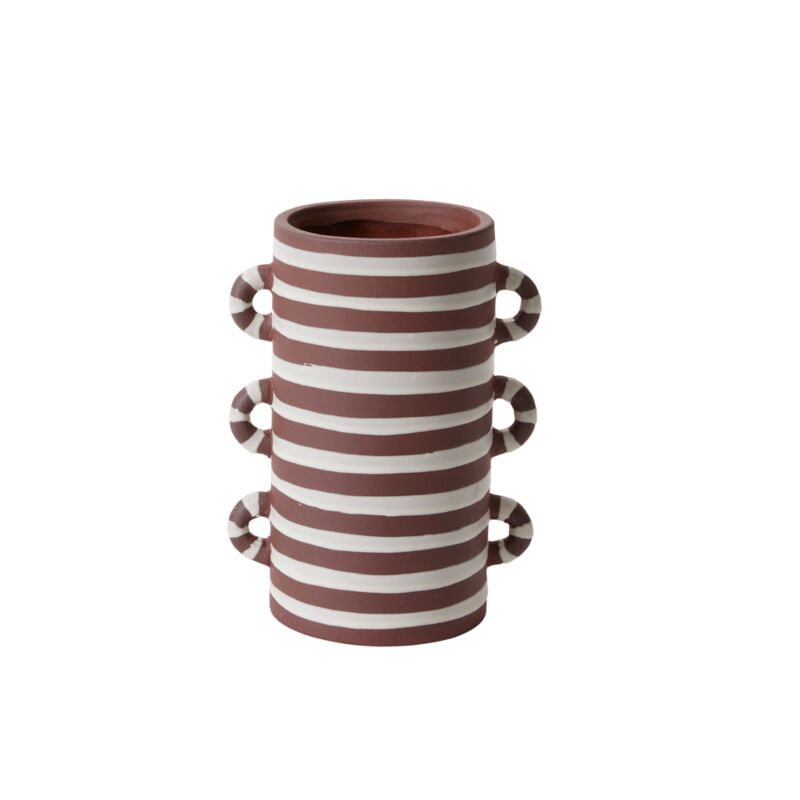 IZIKO VASE 6.25"X4.25"X7.75"