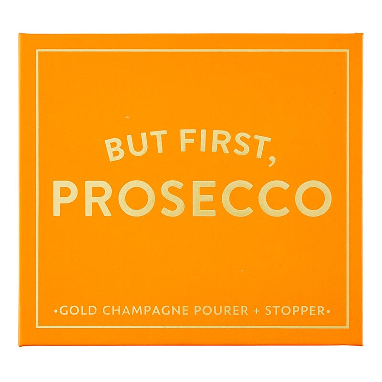 CHAMPAGNE STOPPER+POURER BOOK BOX-PROSECCO
