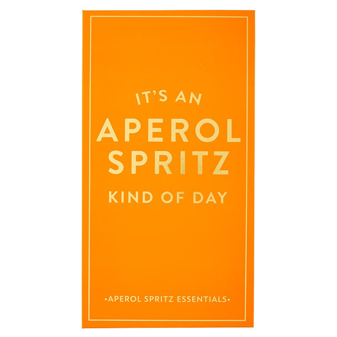BARWARE BOOK BOX-APEROL