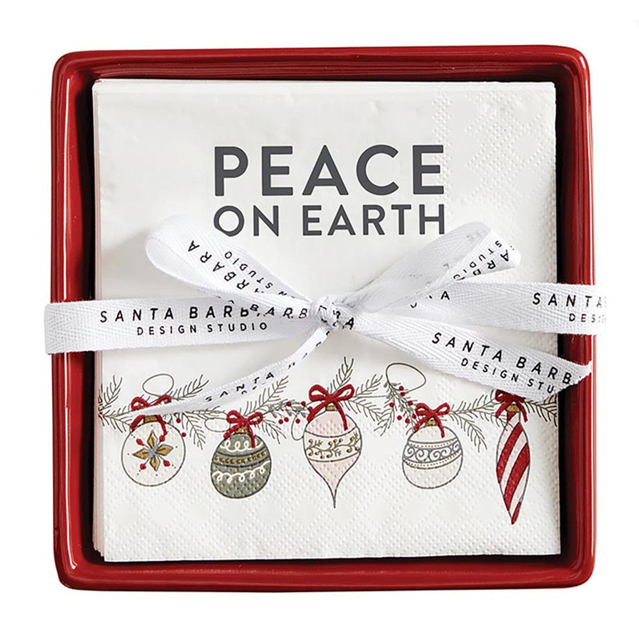 NAPKIN TRAY PEACE ON EARTH
