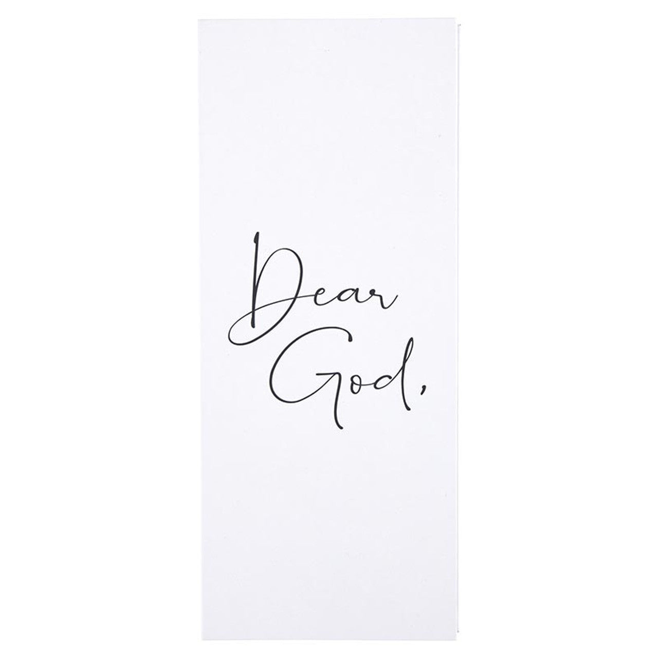 LIST PAD- DEAR GOD