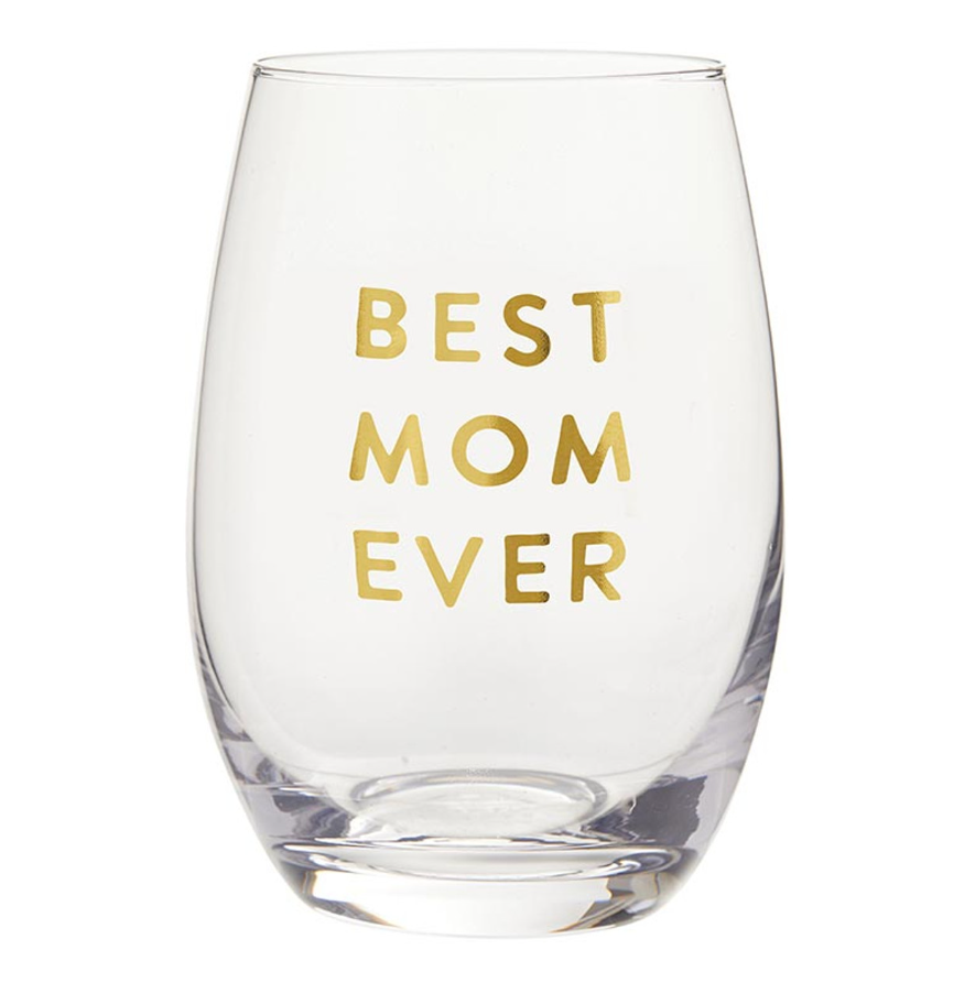 WINE GLASS -BEST MOM EVER