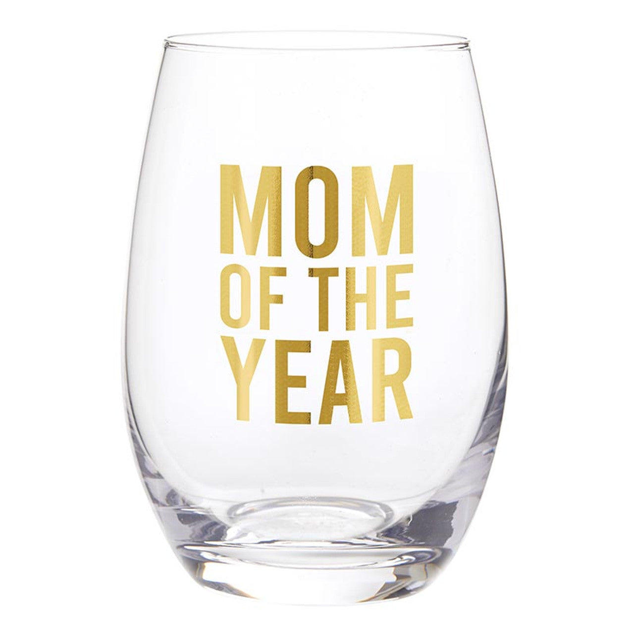 STEMLESS WINE GLASS-MOM OF THE YEAR