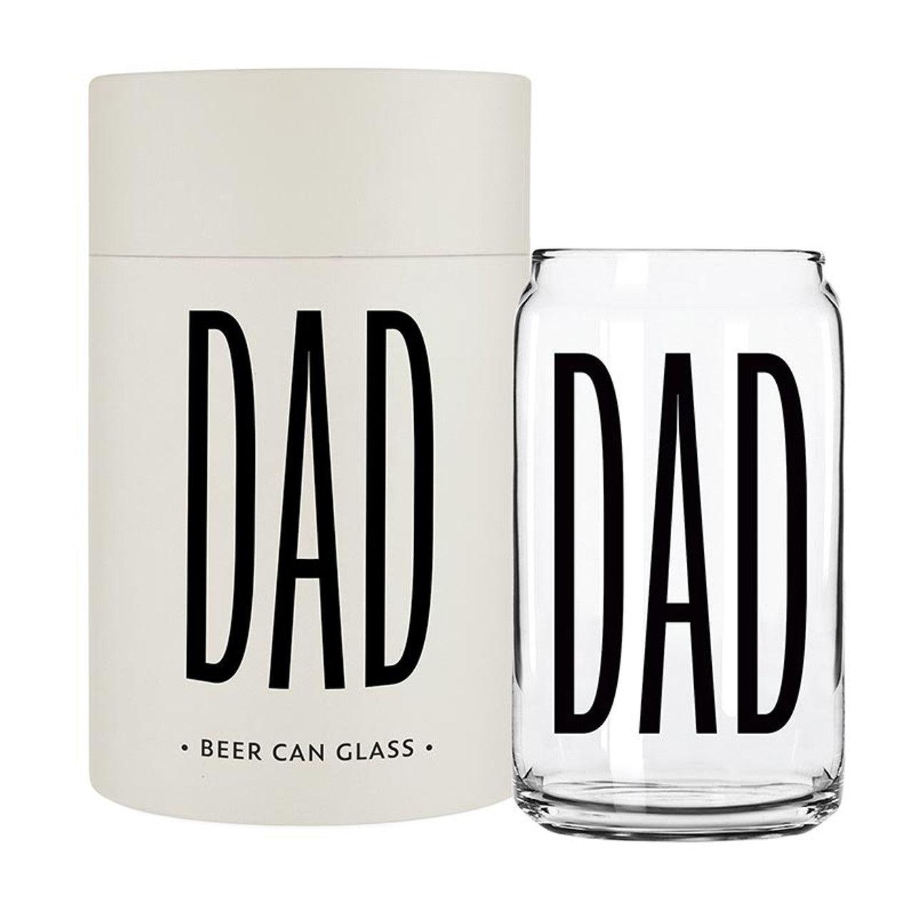 BEER CAN GLASS 16OZ-DAD