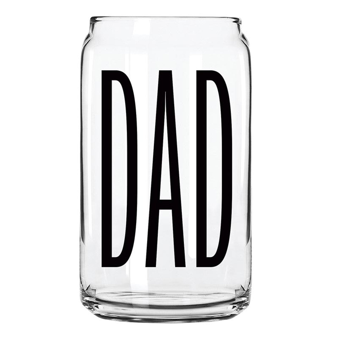 BEER CAN GLASS 16OZ-DAD