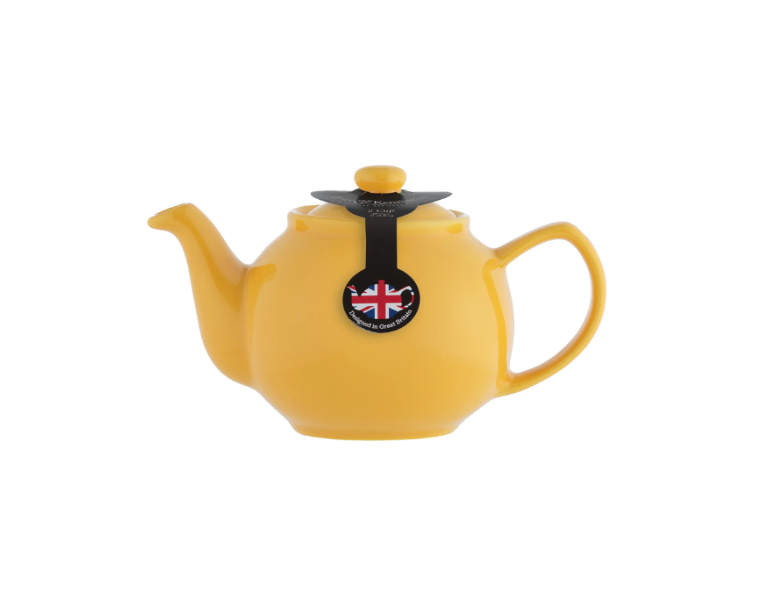 PRICE & KENSINGTON MUSTARD 2CUP TEAPOT