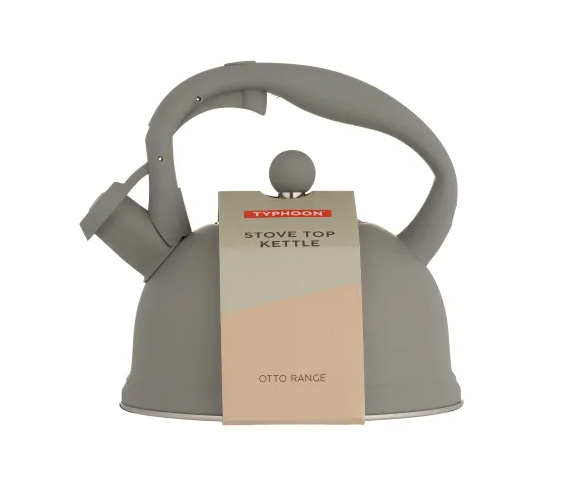 TYPHOON STOVETOP KETTLE GREY 60 OZ