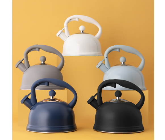 TYPHOON STOVETOP KETTLE GREY 60 OZ