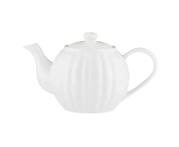 PRICE & KENSINGTON LUXE 6 CUP TEAPOT WHITE