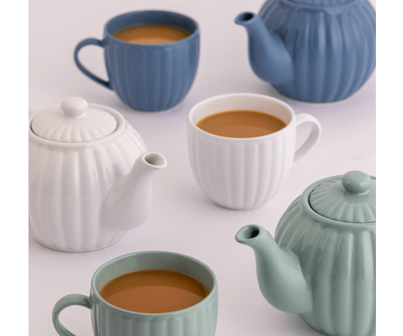 PRICE & KENSINGTON LUXE OVERSIZED MUG WHITE 15 OZ