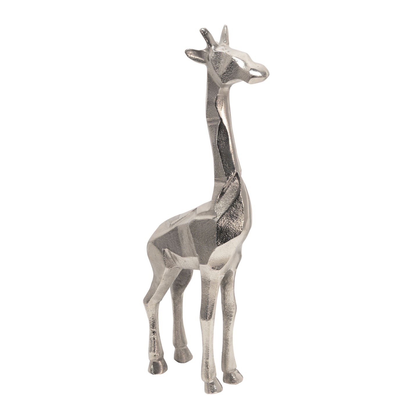 ALUMINIUM STANDING GIRAFFE