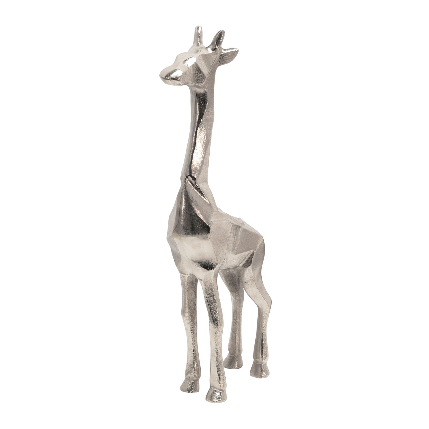 ALUMINIUM STANDING GIRAFFE
