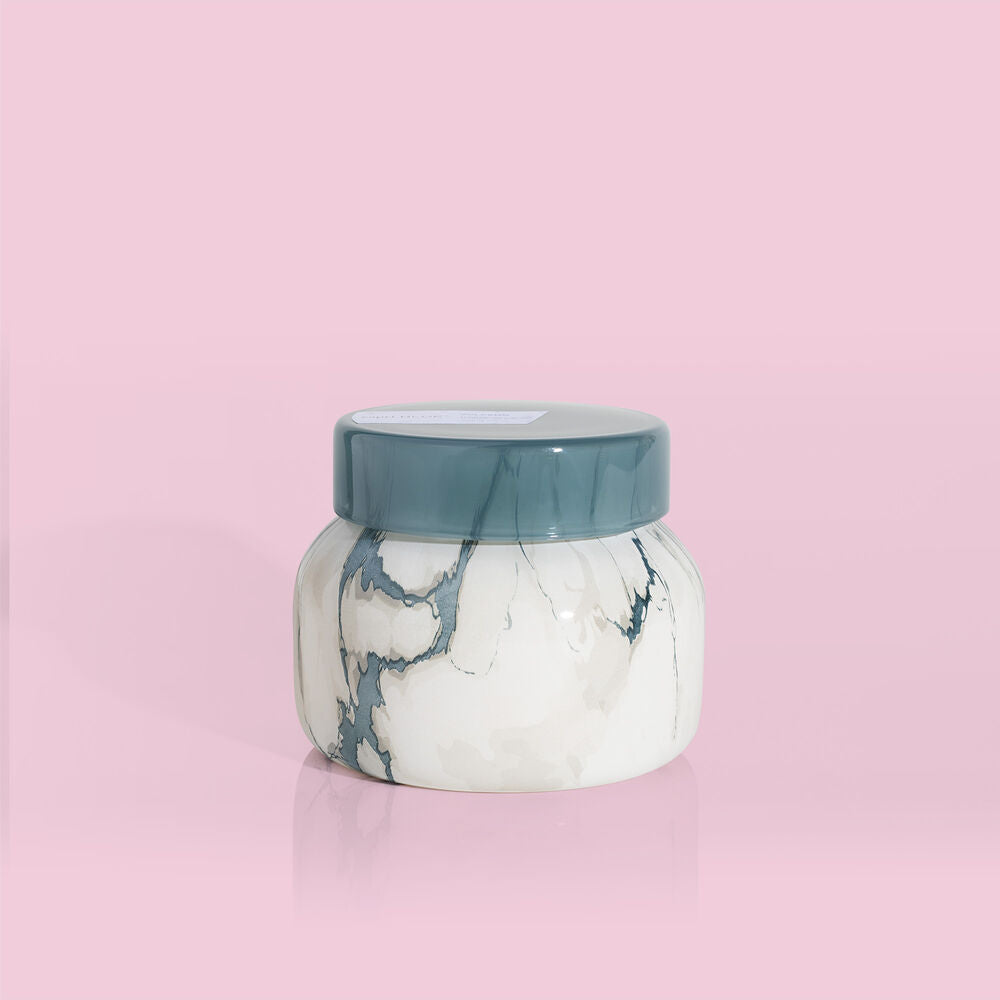 Volcano Modern Marble Petite Candle 8 oz