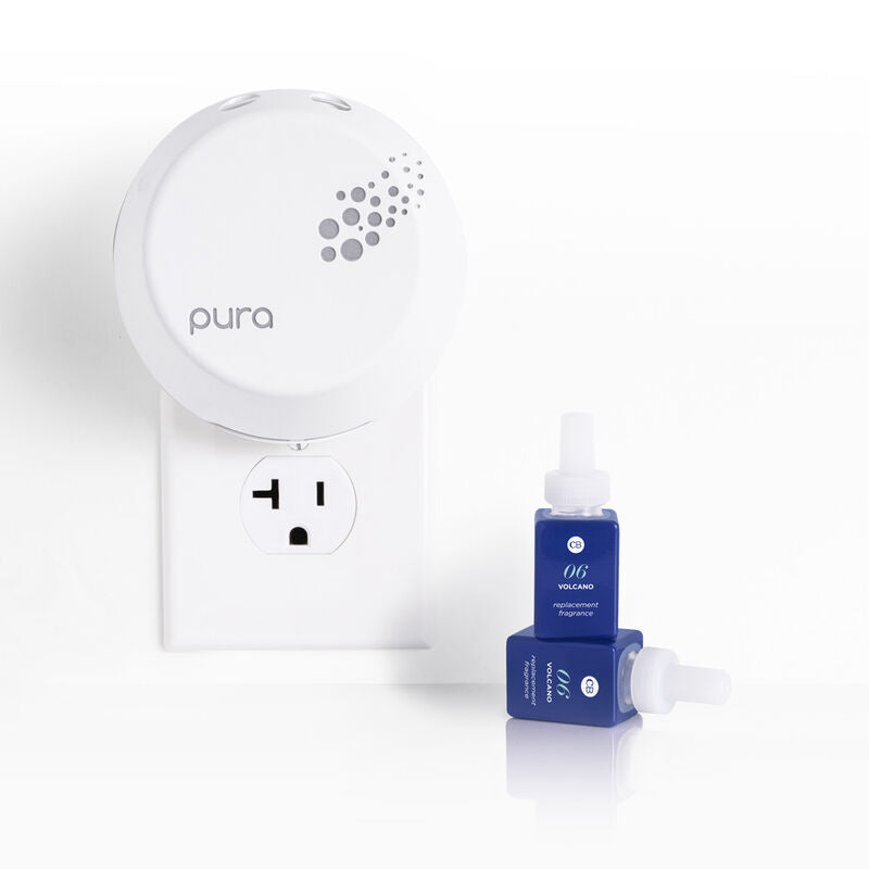 Capri Blue + PURA V4 Smart Home Diffuser Kit, Volcano