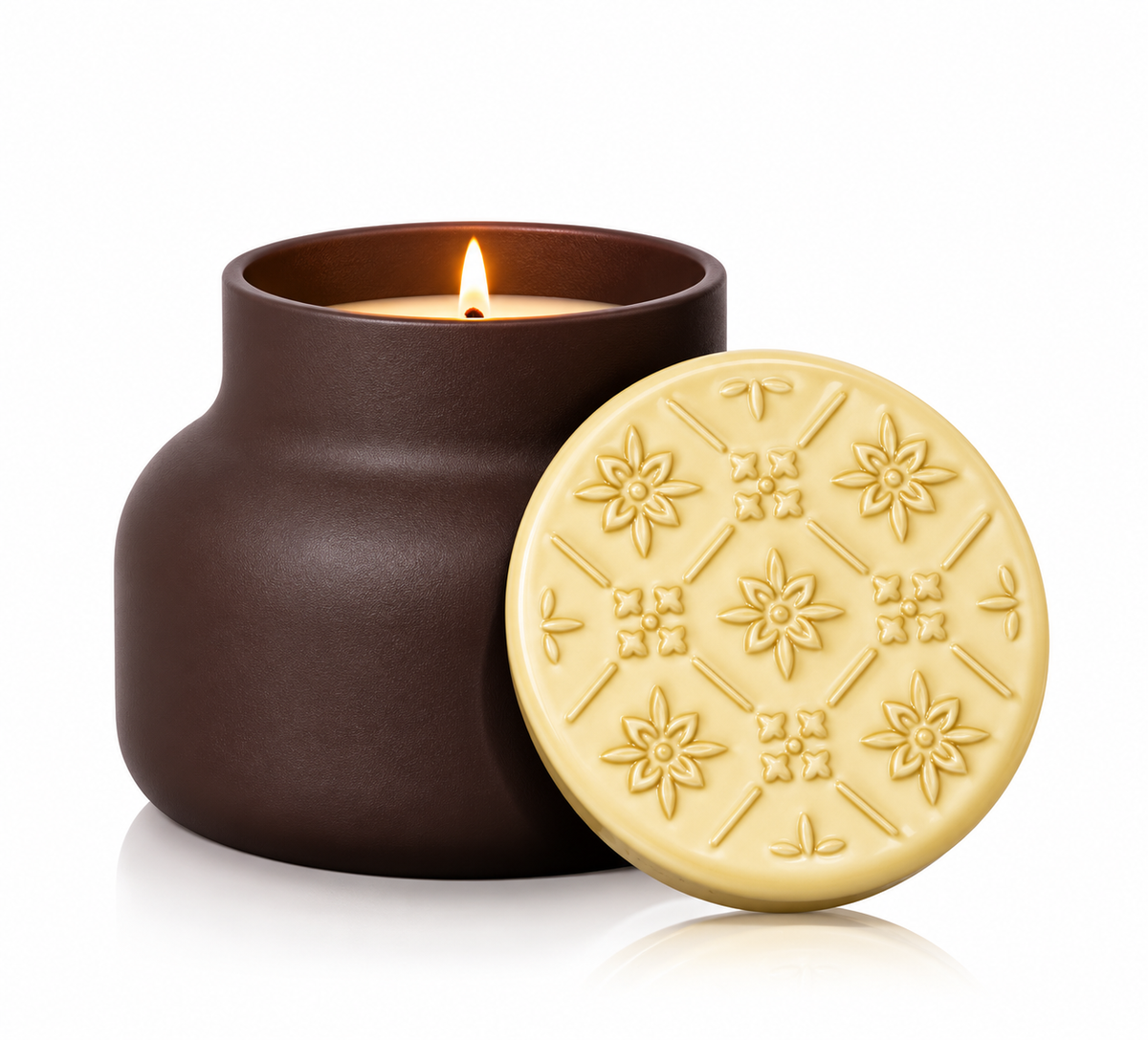 CAPRI BLUE BLUE JEAN ARTISAN TERRAZZA VELLUTO PETITE CANDLE 8 OZ