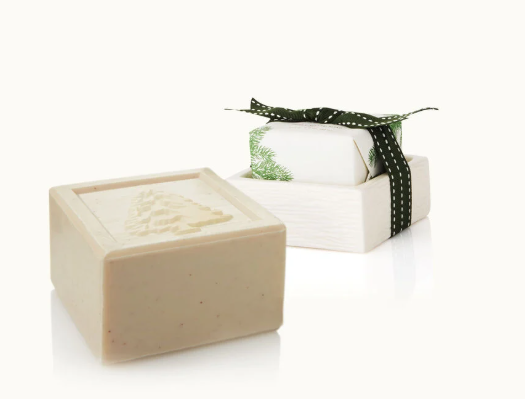 FRASIER FIR BAR SOAP & DISH SET