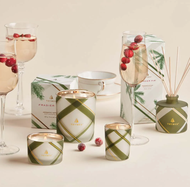 FRASIER FIR FROSTED PLAID PETTITE DIFFUSER 4.0 oz