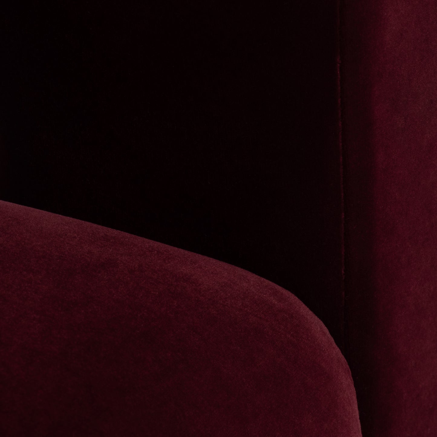 ROUND BACK CHAIR-WINE