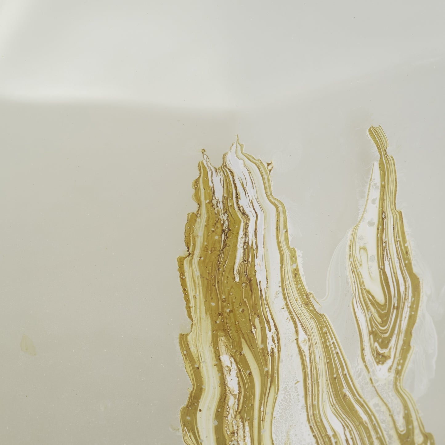 DOMINIQUE GLASS COPPER FIRE FINISHED VASE 10"