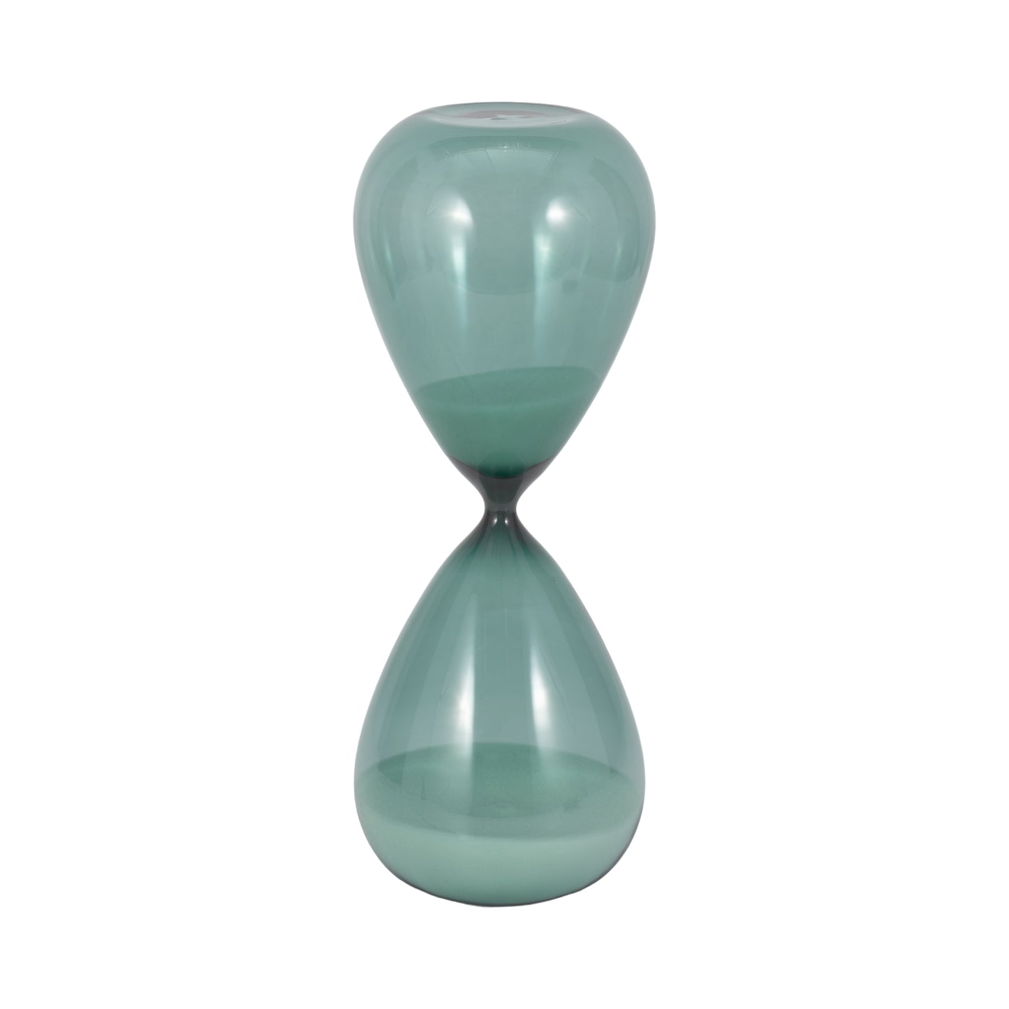 17" BOBORA LARGE TEAL HOURGLASS