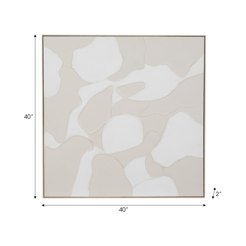 40'' X 40'' TORIN HANDPAINTED WALL ART