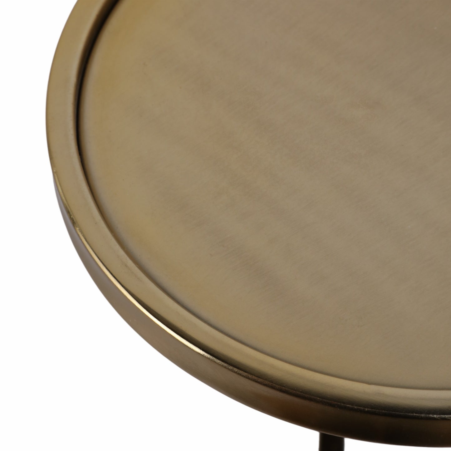 DRACO MARBLE AND GOLD FINISH ACCENT TABLE 24"