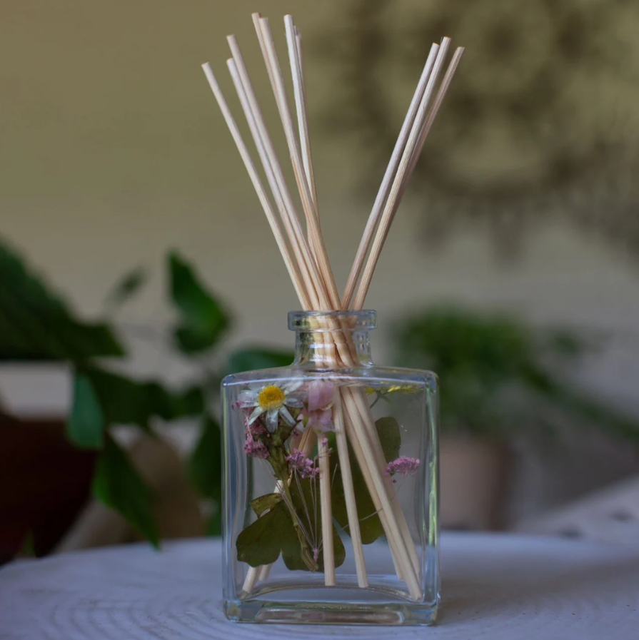 BOTANICAL REED DIFFUSER LEMON BLOSSOM & LYCHEE 4OZ