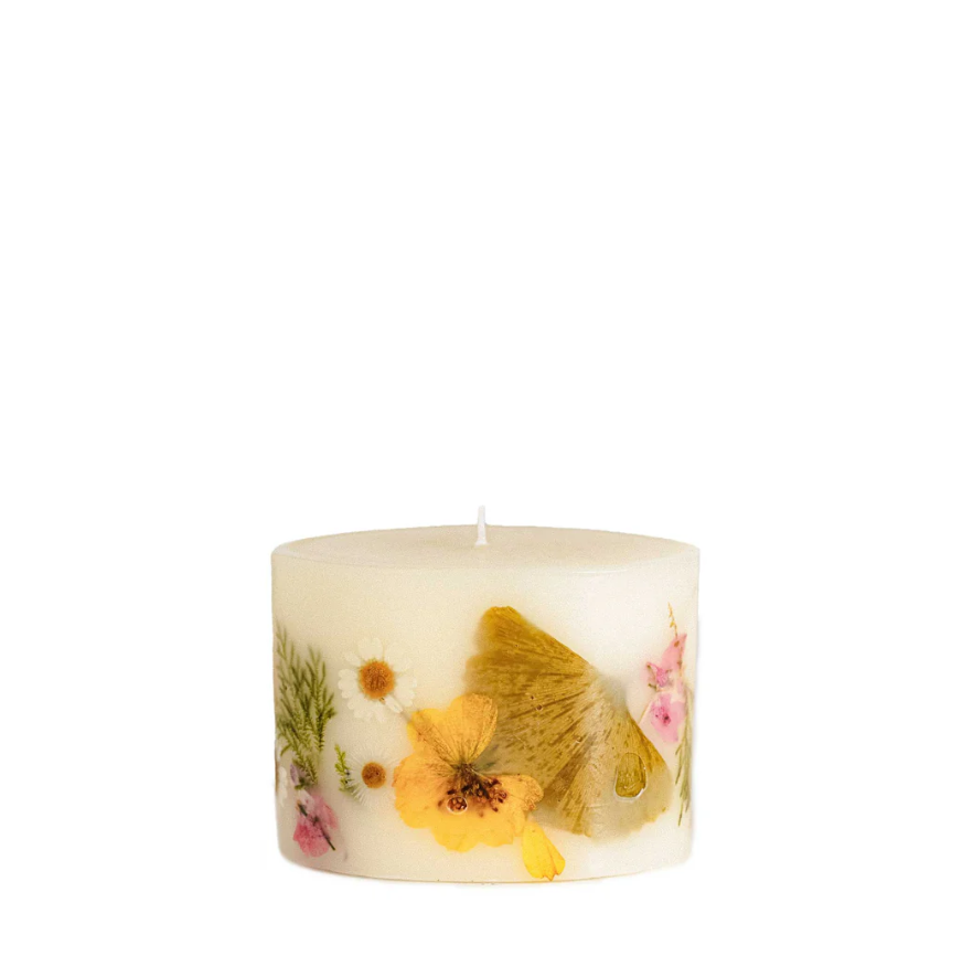 PETITE OVAL BOTANICAL CANDLE-LEMON BLOSSOM & LYCHE