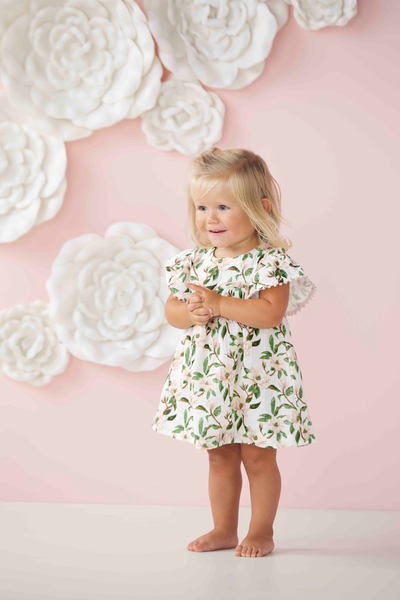 MAGNOLIA POMPOM DRESS