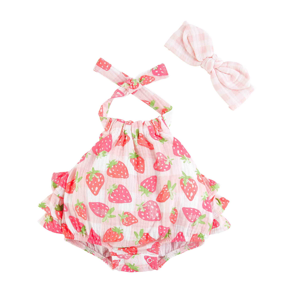 STRAWBERRY SUNSUIT