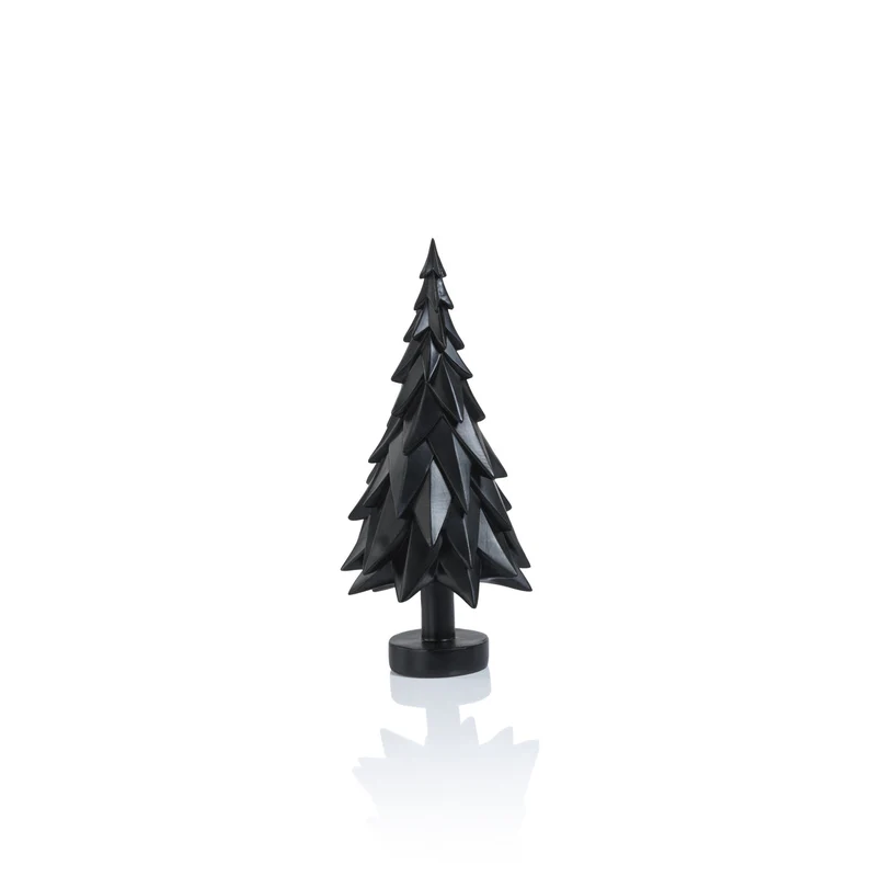 MATTE BLACK DECORATIVE TREE- SMALL