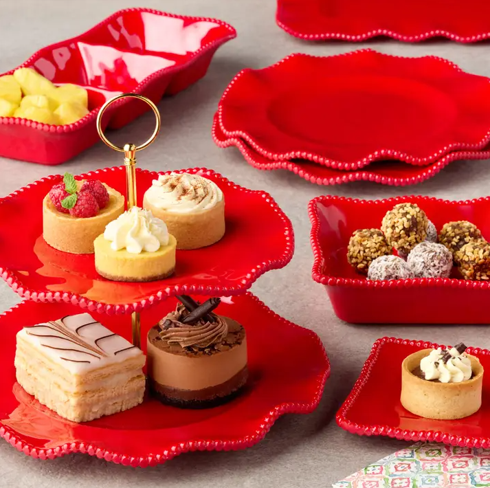 RED PERLETTE 3 SECTION SERVER